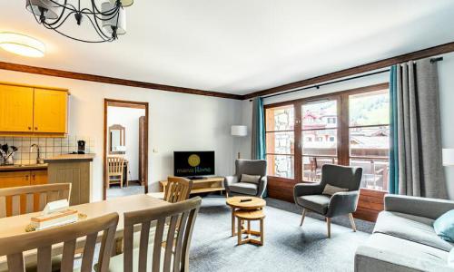 Ski verhuur Appartement 3 kamers 6 personen (Prestige 57m²) - Résidence Les Arcs 1950 le Village - Maeva Home - Les Arcs - Buiten zomer