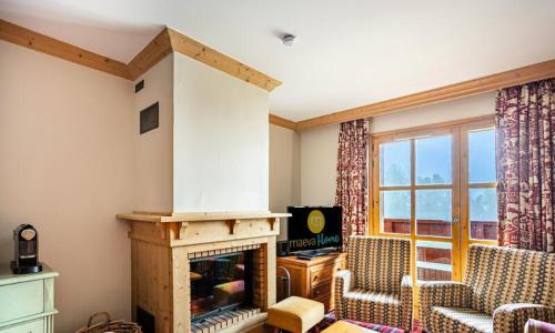 Ski verhuur Appartement 4 kamers 8 personen (Sélection 67m²) - Résidence Les Arcs 1950 le Village - Maeva Home - Les Arcs - Buiten zomer
