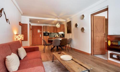 Urlaub in den Bergen 3-Zimmer-Appartment für 6 Personen (Prestige 55m²) - Résidence Les Arcs 1950 le Village - MH - Les Arcs - Draußen im Sommer