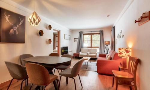 Urlaub in den Bergen 3-Zimmer-Appartment für 6 Personen (Prestige 55m²) - Résidence Les Arcs 1950 le Village - MH - Les Arcs - Draußen im Sommer