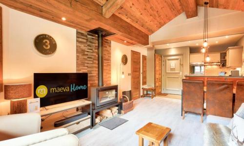 Ski verhuur Appartement 3 kamers 4 personen (59m²) - Résidence Les Arcs 1950 le Village - MH - Les Arcs - Buiten zomer