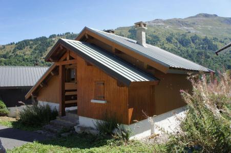Wakacje w górach Domek górski duplex 4 pokojowy dla 6 osób - Résidence les Arolles - Valloire - Na zewnątrz latem