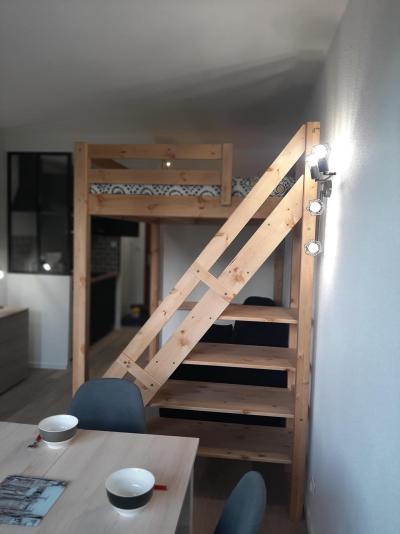 Vakantie in de bergen Studio 4 personen (I26) - Résidence les Arolles - Villard de Lans - Woonkamer