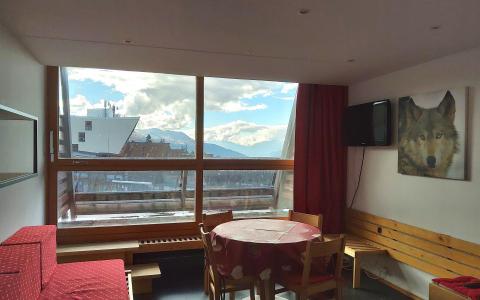 Vakantie in de bergen Studio 5 personen (3021) - Résidence les Arolles - Les Arcs - Woonkamer