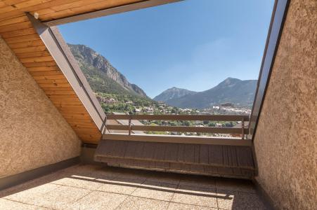 Vacaciones en montaña Estudio -espacio montaña- para 4 personas (132) - Résidence les Balcons de Briançon C - Serre Chevalier - Balcón