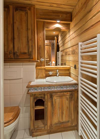 Holiday in mountain resort 4 room apartment 7 people (16A) - Résidence les Balcons de Pralong - Courchevel - Shower room