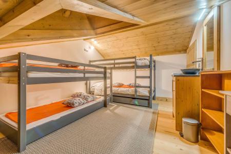 Urlaub in den Bergen 5 Zimmer Maisonettewohnung für 10 Personen (B25P) - Résidence les Balcons Etoilés - Champagny-en-Vanoise - Offener Schlafbereich