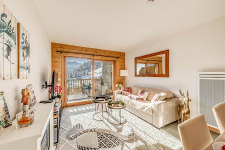 Vakantie in de bergen Appartement 3 kamers 6 personen (16 Premium) - Résidence les Balcons Etoilés - Champagny-en-Vanoise - Woonkamer