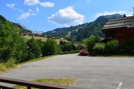 Vacanze in montagna Monolocale con alcova per 5 persone (04) - Résidence les Bergeronnettes - Le Grand Bornand - Balcone