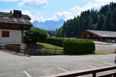 Vacanze in montagna Monolocale con alcova per 5 persone (04) - Résidence les Bergeronnettes - Le Grand Bornand - Balcone