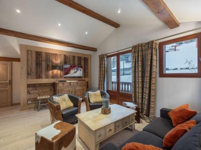 Каникулы в горах Апартаменты 4 комнат с мезонином 7 чел. (19) - Résidence Les Bleuets - Courchevel - Салон