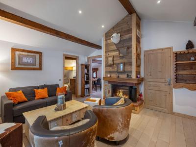 Urlaub in den Bergen Wohnung 4 Mezzanine Zimmer 7 Leute (19) - Résidence Les Bleuets - Courchevel - Wohnzimmer