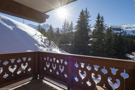 Vacanze in montagna Appartamento 3 stanze per 4 persone (01) - Résidence les Bouquetins - Courchevel - Balcone