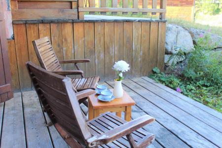 Vacaciones en montaña Apartamento 5 piezas para 8-10 personas (B20) - Résidence les Bouquetins III - Vars - Terraza