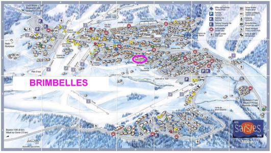 Vacanze in montagna Résidence les Brimbelles - Les Saisies - Mappa