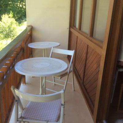 Vakantie in de bergen Appartement 2 kamers 4 personen - Résidence les Caquelons - Valloire - Terras