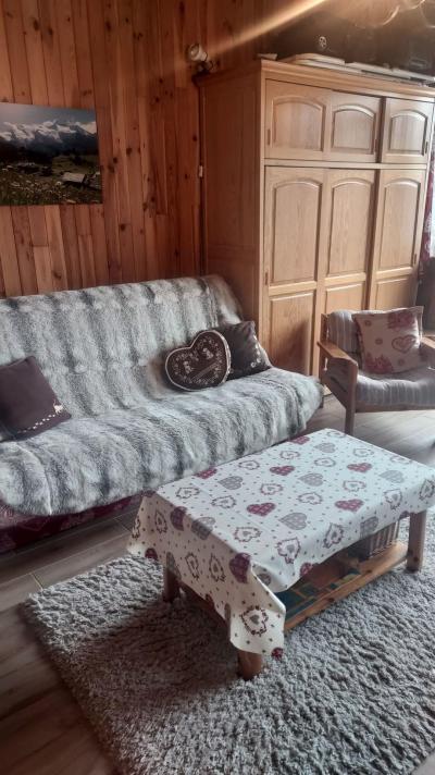 Vakantie in de bergen Appartement 2 kamers 4 personen - Résidence les Caquelons - Valloire - Woonkamer