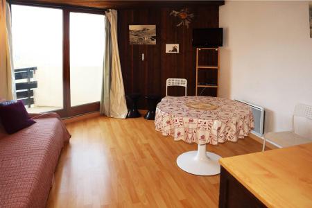 Holiday in mountain resort Studio sleeping corner 4 people (031) - Résidence les Carlines - Les Orres - Living room