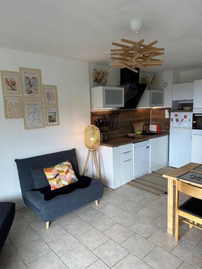 Urlaub in den Bergen Studio Schlafnische 4 Personen (043) - Résidence les Cembros - Les Orres - Wohnzimmer