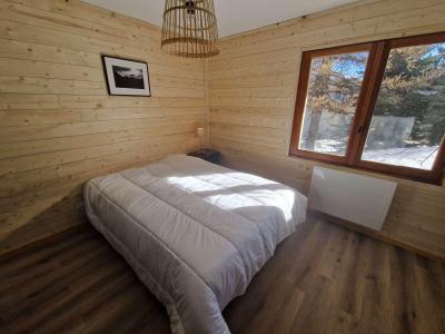 Holiday in mountain resort 4 room duplex apartment 9 people (812) - Résidence les Chabrières - Réallon - Double bed