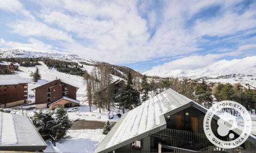 Аренда на лыжном курорте Апартаменты 2 комнат 4 чел. (Confort 26m²) - Résidence les Chalets D'aurouze - Maeva Home - La Joue du Loup - летом под открытым небом