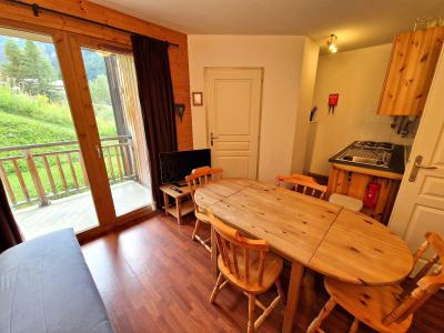 Urlaub in den Bergen Duplexwohnung 2 Zimmer Schlafnische 6 Personen (102) - Résidence les Chalets de Florence - Valfréjus - Essbereich