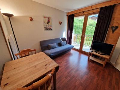 Urlaub in den Bergen Duplexwohnung 2 Zimmer Schlafnische 6 Personen (102) - Résidence les Chalets de Florence - Valfréjus - Wohnzimmer