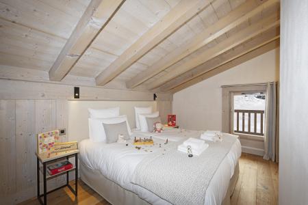 Urlaub in den Bergen 3 Zimmer Maisonettewohnung für 6 Personen - Résidence les Chalets de Joy - Le Grand Bornand - Mansardenzimmer