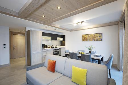 Vacances en montagne Appartement duplex 3 pièces 6 personnes - Résidence les Chalets de Joy - Le Grand Bornand - Salle à manger
