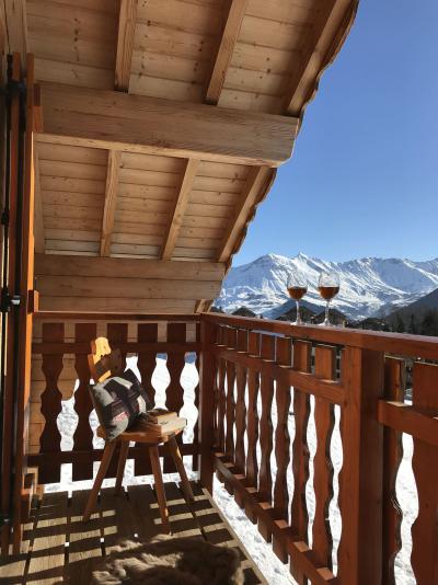 Vacances en montagne Chalet duplex 4 pièces 7 personnes (2) - Résidence les Chalets de la Toussuire - La Toussuire - Balcon