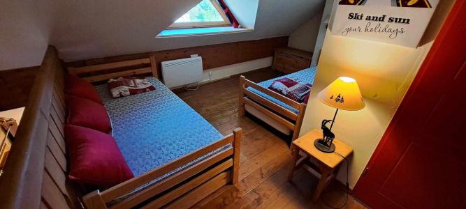 Urlaub in den Bergen 2 Zimmer Maisonettewohnung für 6 Personen (2H204) - Résidence Les Chalets de Praroustan - Pra Loup - Offener Schlafbereich