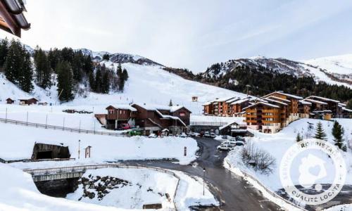 Rent in ski resort 2 room apartment 5 people (Sélection 30m²) - Résidence les Chalets de Valmorel - Maeva Home - Valmorel - Summer outside