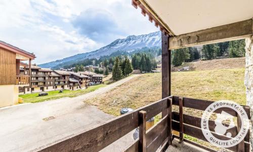 Ski verhuur Appartement 2 kamers 6 personen (Sélection 35m²-1) - Résidence les Chalets de Valmorel - MH - Valmorel - Buiten zomer