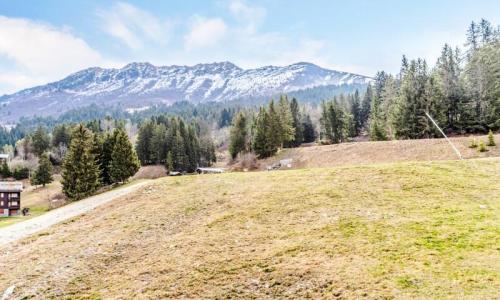 Urlaub in den Bergen 2-Zimmer-Appartment für 6 Personen (Sélection 35m²-1) - Résidence les Chalets de Valmorel - MH - Valmorel - Draußen im Sommer