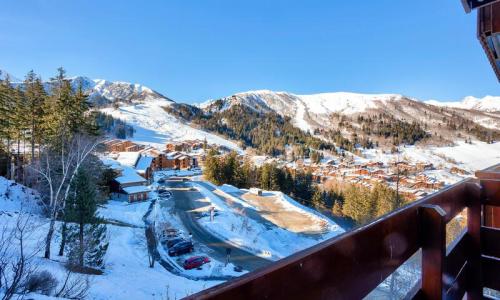 Rent in ski resort 2 room apartment 4 people (Confort 35m²-1) - Résidence les Chalets de Valmorel - MH - Valmorel - Summer outside