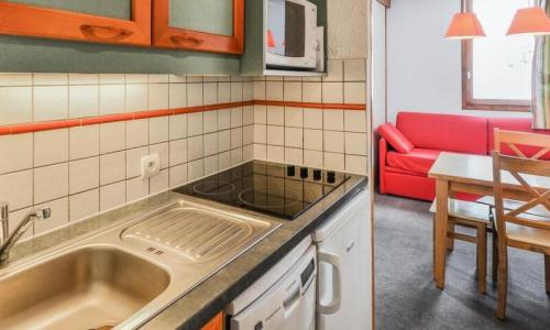 Vacaciones en montaña Estudio para 4 personas (Confort 22m²) - Résidence les Chalets des Arolles - MH - La Plagne - Verano