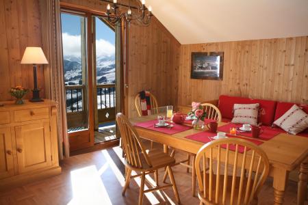 Urlaub in den Bergen Résidence les Chalets des Cimes - La Toussuire - Wohnzimmer
