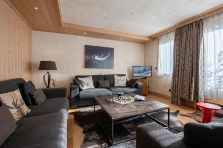 Holiday in mountain resort 6 room duplex apartment 8-10 people (Kashmir) - Résidence les Chalets du Savoy - Kashmir - Chamonix - Living room