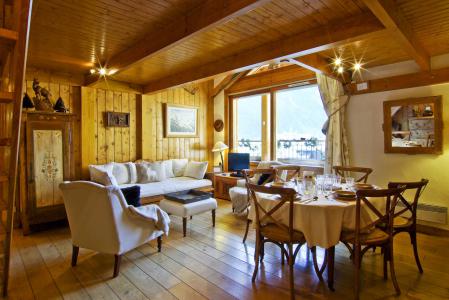 Vacances en montagne Appartement 5 pièces 6-8 personnes - Résidence les Chalets du Savoy - Orchidée - Chamonix - Séjour