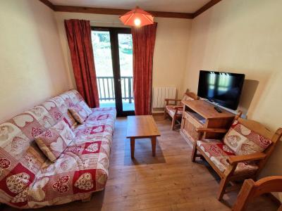Vakantie in de bergen Appartement 2 kamers 4 personen (226) - Résidence les Chalets du Thabor - Valfréjus - Woonkamer