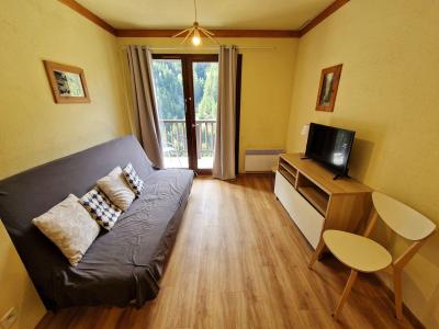 Vakantie in de bergen Appartement 2 kamers 5 personen (264) - Résidence les Chalets du Thabor - Valfréjus - Woonkamer