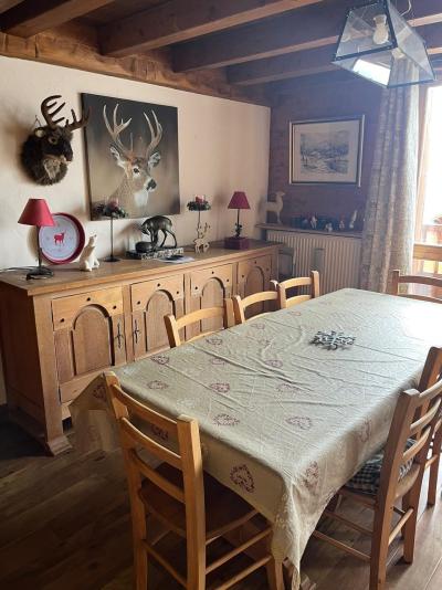 Holiday in mountain resort 4 room duplex apartment 10 people (39) - Résidence les Chalets du Valaisan - La Rosière - Living room