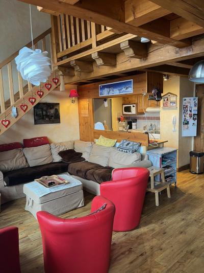Wakacje w górach Apartament duplex 4 pokojowy 10 osób (39) - Résidence les Chalets du Valaisan - La Rosière - Pokój gościnny