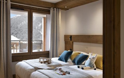 Holiday in mountain resort 3 room apartment 6 people (Prestige) - Résidence Les Chalets Láska - Les Contamines-Montjoie - Bedroom