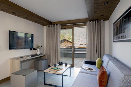 Vacanze in montagna Appartamento 2 stanze per 4 persone - Résidence Les Chalets Láska - Les Contamines-Montjoie - Soggiorno