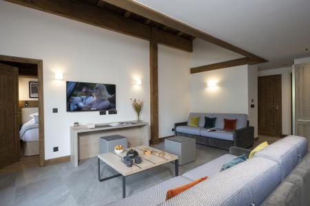 Vacanze in montagna Appartamento 5 stanze per 10 persone - Résidence Les Chalets Láska - Les Contamines-Montjoie - Soggiorno