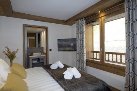 Holiday in mountain resort Résidence Les Chalets Láska - Les Contamines-Montjoie - Bedroom