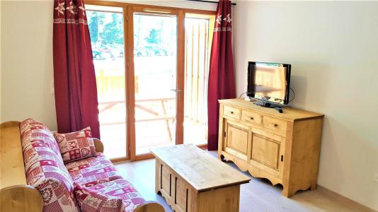 Vakantie in de bergen Studio cabine 4 personen (JDL-CHA2-02) - Résidence Les Chamois - La Joue du Loup - Woonkamer