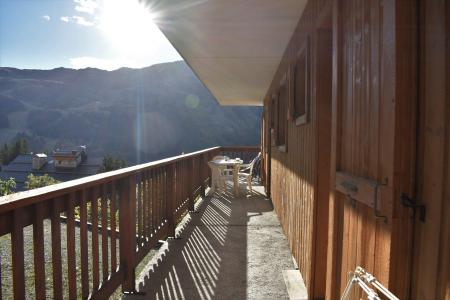 Vacances en montagne Appartement 2 pièces 5 personnes (P16) - Résidence les Chandonnelles II - Méribel - Terrasse