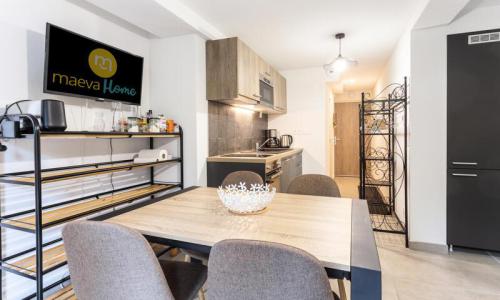 Skiverleih 2-Zimmer-Appartment für 5 Personen (Confort 37m²) - Résidence les Chardons - MH - Les Arcs - Draußen im Sommer